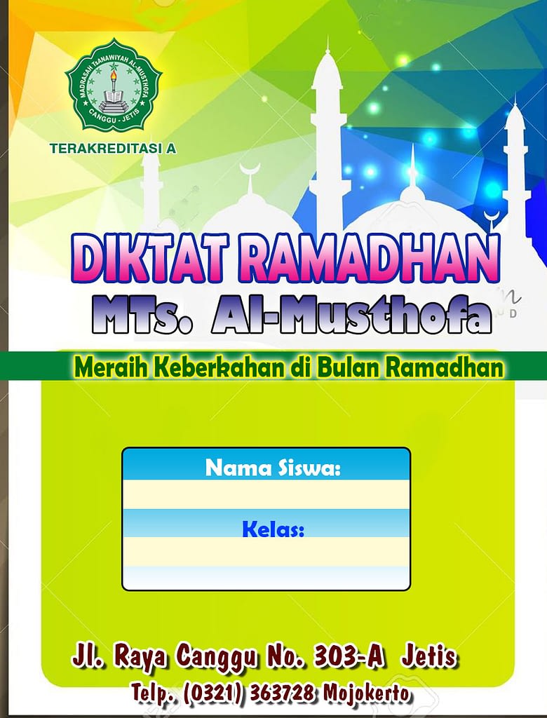 Sampul Buku Diktat Ramadhan 2016 (MTs)